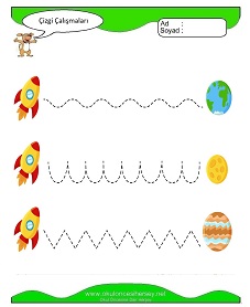 Çizgi Çalışma Sayfaları